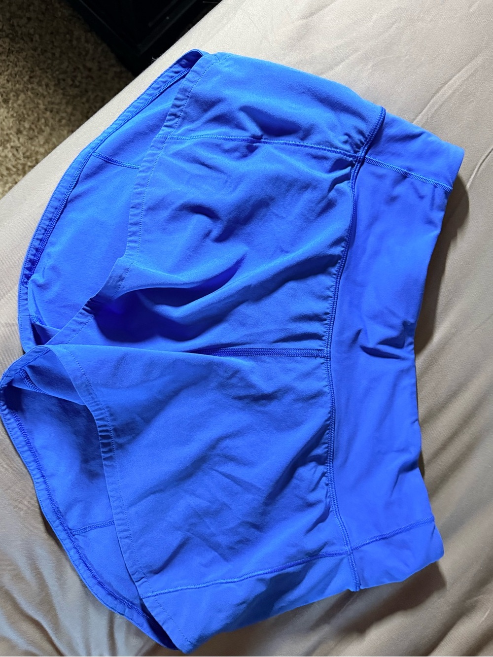 Like new! lululemon athletica Women's Athletic Shorts - Bright Blue